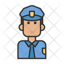 Police Man Security Icon