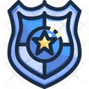 Police Badge Star Badge Badge Icon