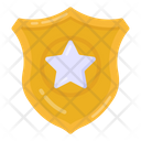 Star Badge Police Badge Police Emblem Icon