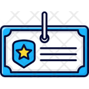 Police Card Identity Id Icon