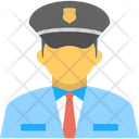 Bodyguard Police Officer Protection Duty Icon