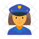 Cap Cop Female Icon