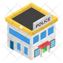 Building Police Station Jail Icon