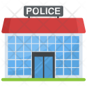 Police Station Government Icon