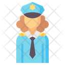Police Woman Icon
