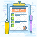 Deed Contract Policy Icon