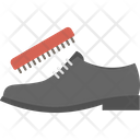 Brushing Shoe Cleaning Polishing Shoes Icon