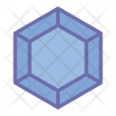 Polygonal Diamond Jewelry Icon