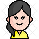 Ponytail  Icon