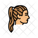 Ponytail  Icon