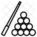 Pool Game Cue Sports Billiard Icon