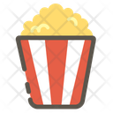 Popcorn Food Movie Icon