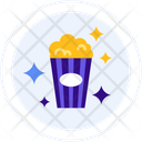 Popcorn Movie Food Junk Food Icon