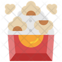 Popcorn Movie Snack Icon