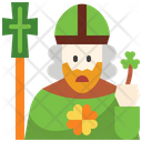 Pope St Patrick Day Faith Icon