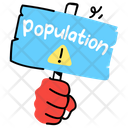 Population Placard Icon