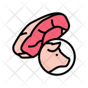 Pork Meat Color Icon