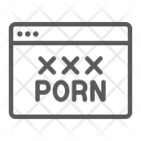 Porn Website  Icon
