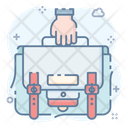 Portfolio Luggage Bag Briefcase Icon