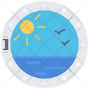 Ship Bird Water Icon