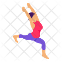 Pose De Ioga Ícone