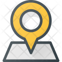 Position Pin Geolocation Icon