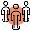 Position Strategy Network Icon