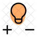 Positive And Negative Icon - Download in Colored Outline Style