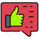 Comment Feedback Hand Icon
