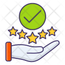 Positive Feedback Review Icon