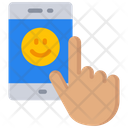 Positive Mobile Interaction Icon