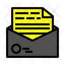 Post Mail Resume Icon