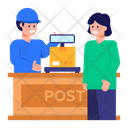 Post Office Counter  Icon