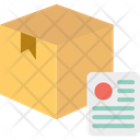 Postal Logistics Parcel Icon