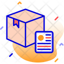 Postal Logistics Parcel Icon