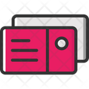 Postcard Letter Card Icon