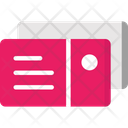 Postcard Letter Card Icon