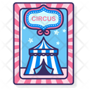 Poster Banner Circus Poster Icon
