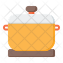 Pot Food Container Cooker Icon