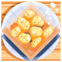 Potato Chips United Kingdom Icon