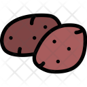 Potato Vegetables Fruit Icon