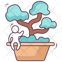 Potted Plant Plant Growth Growing Plant Icon