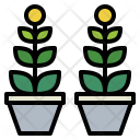 Potted Plant Garden Icon