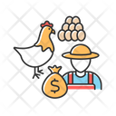 Poultry farming Icon
