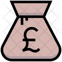 Pound Bag Money Bag Money Sack Icon