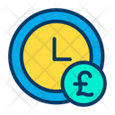 Pound Clock Icon