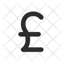 Pound Currency Pound British Currency Icon