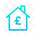 Home House Pound Symbol Icon