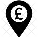 Pound Location Money Location Pound Icon