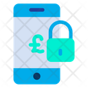 Mobile Password Lock Online Payment Security Icon